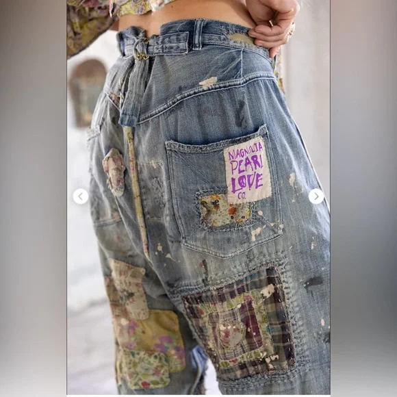 Magnola Pearl Dani Blues Denims 🔥RARE FIND🔥OUT OF STOCK☀️ - Picture 2 of 9